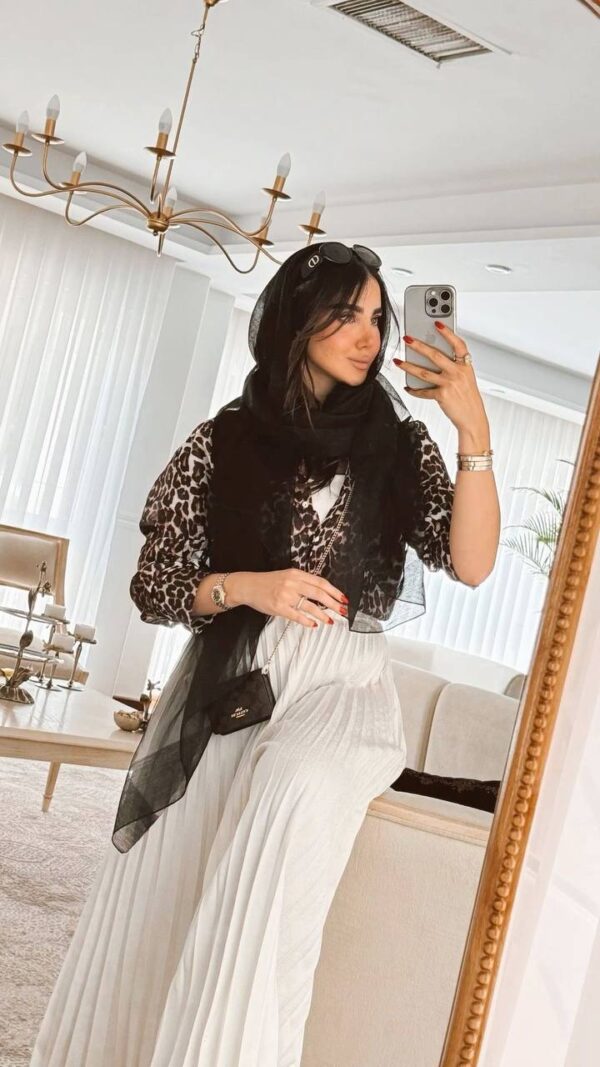 شال دولایه سوارفسکی💎