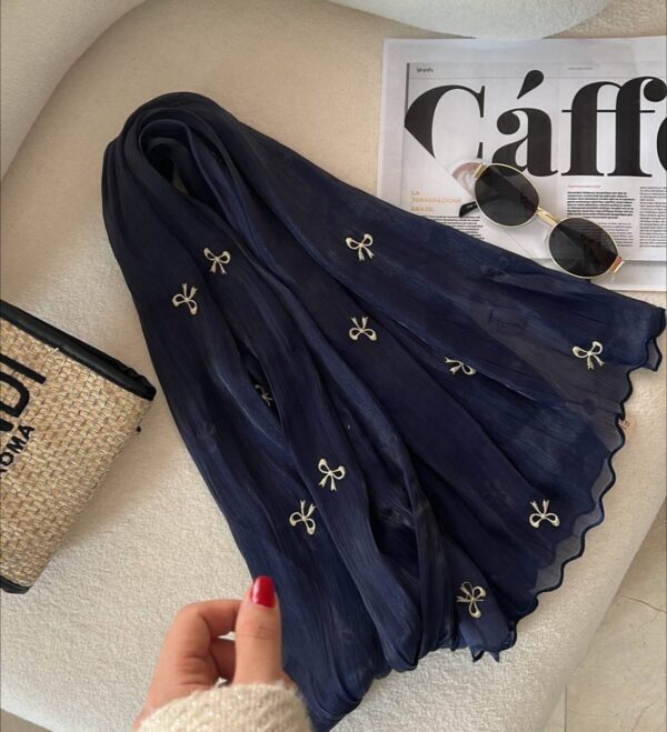 شال پاپیونی سوارفسکی🎀 - Image 6