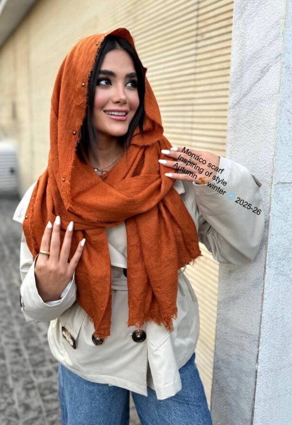 شال لوکس پاییزه   آناستازیا 🔹🔹🔹 - Image 6