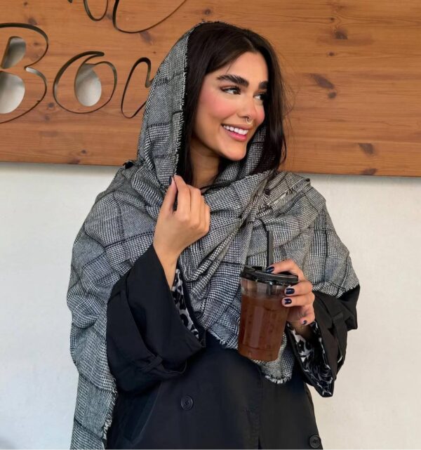 شال زیبای پاییز زمستونه پرنسس سیه نا  🔹 - Image 3