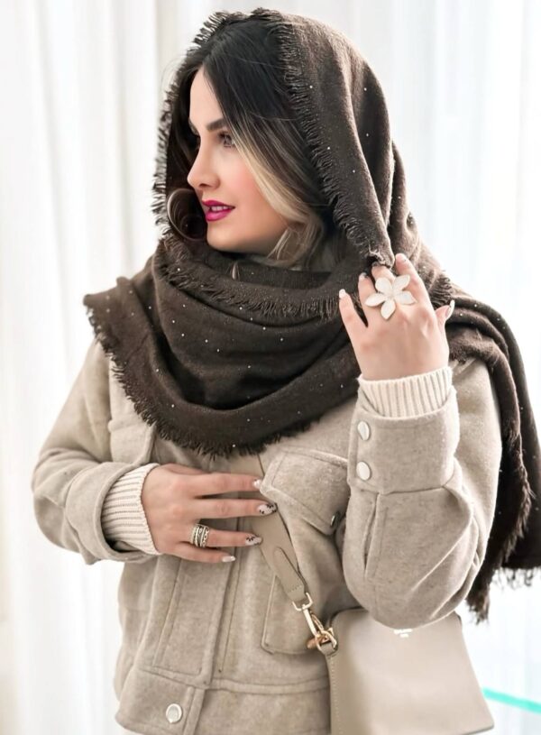 شال موهر زمستونه مادام کوکو - Image 3